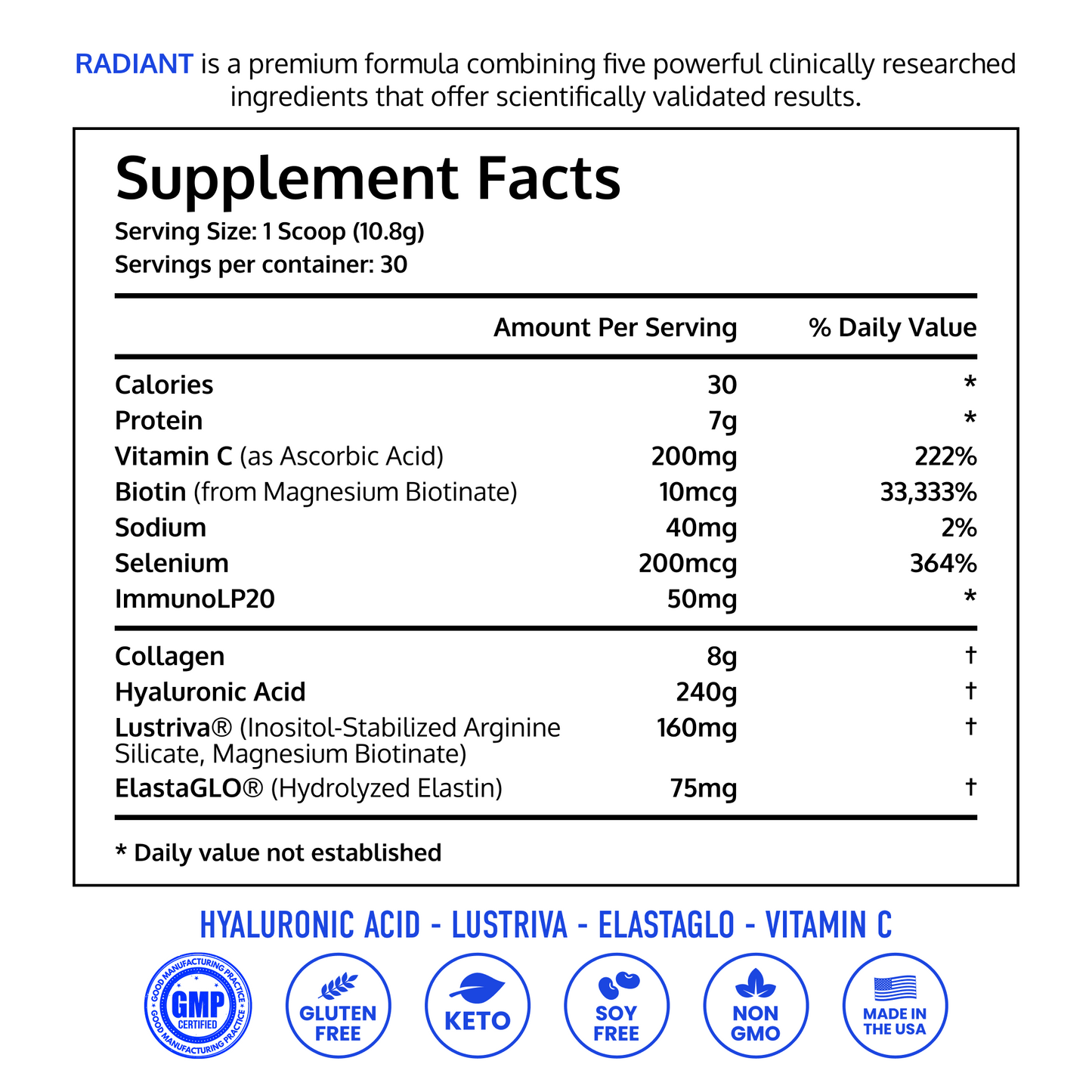 RADIANT | Longevity Powder