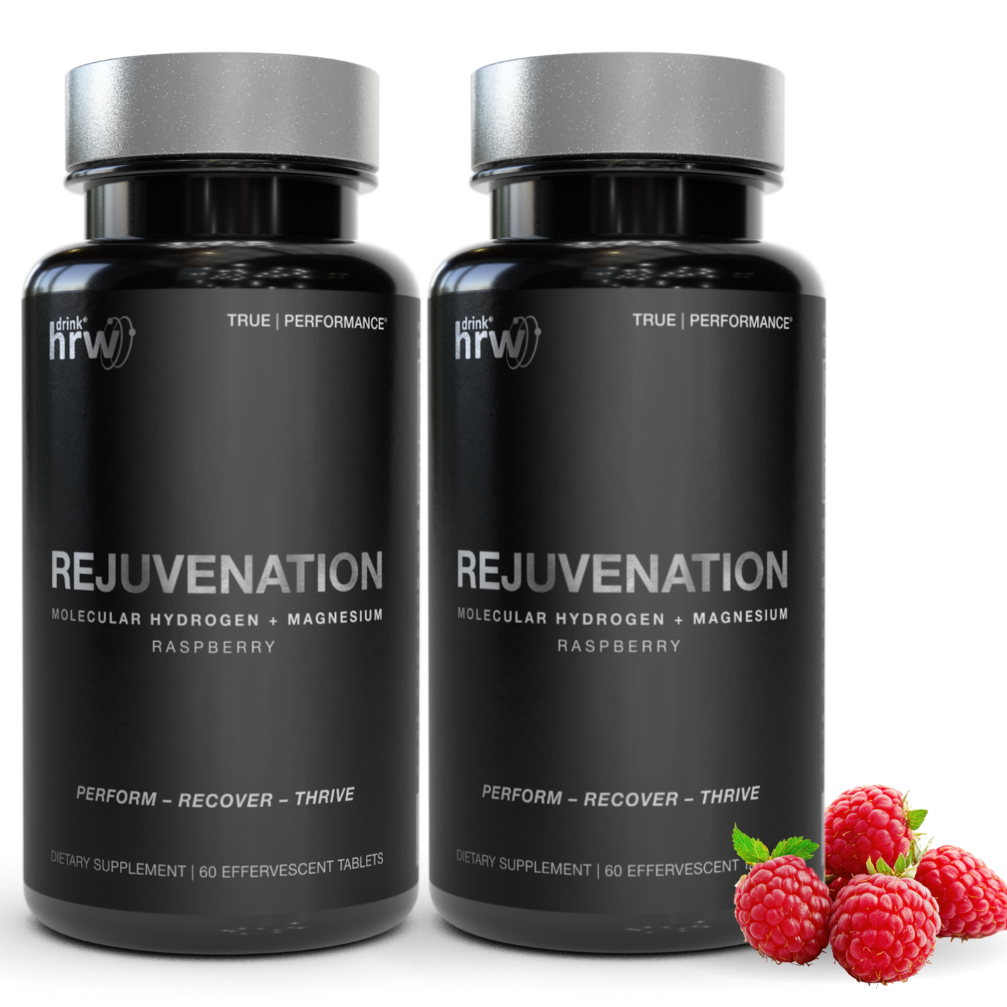 REJUVENATION | Molecular Hydrogen Water Tablets Raspberry Flavor Bundle